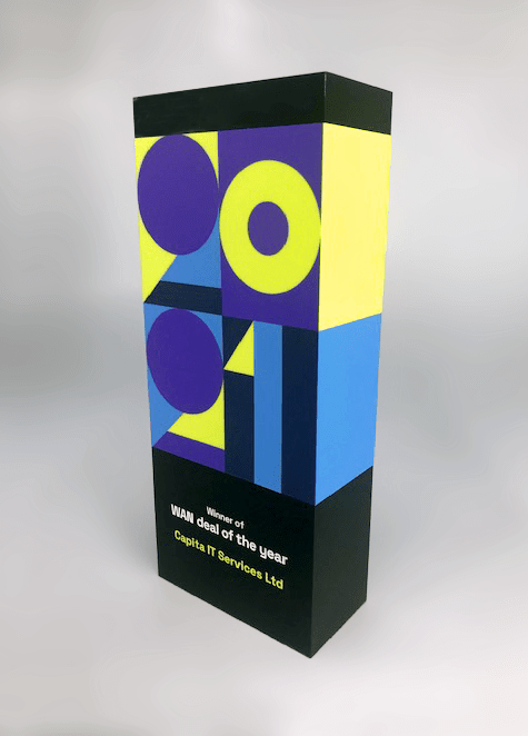 Black Acrylic Monolith Award Creative Awards London Limited