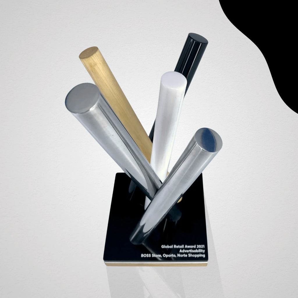 Bespoke mixed media award by Creative Awards London