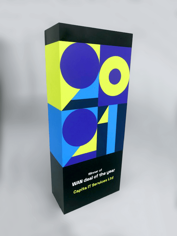 Black Acrylic Monolith Award Creative Awards London Limited