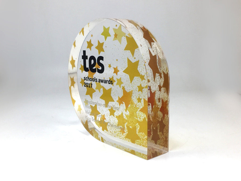 Acrylic Teardrop Award