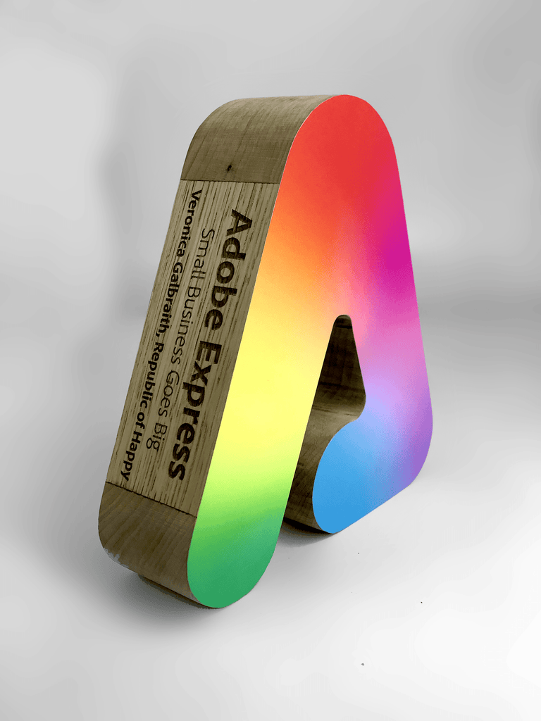 Wooden Spectrum Award Creative Awards London Limited
