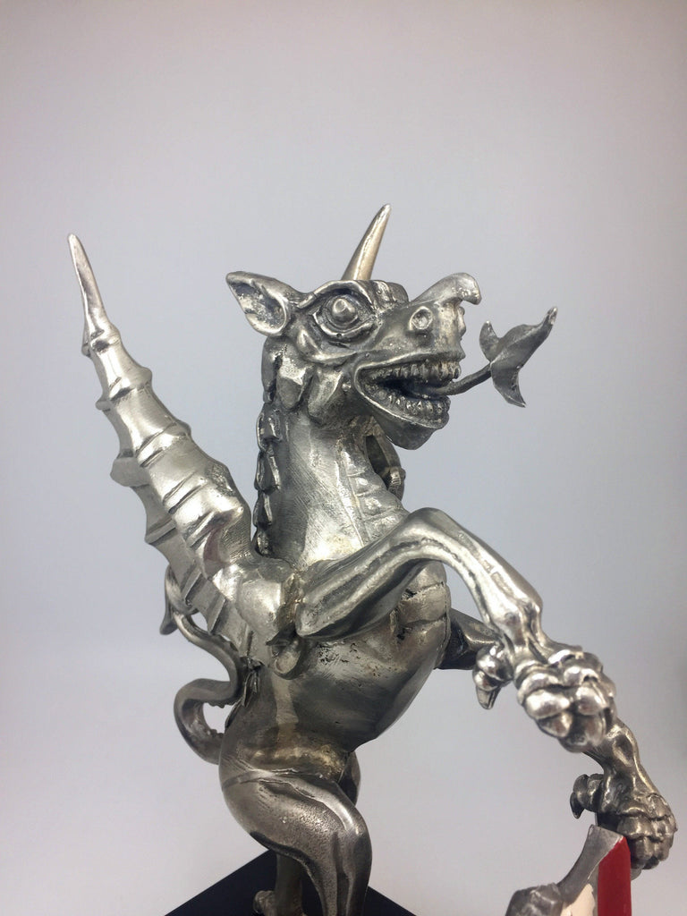 City of London Silver Metal Gryphon