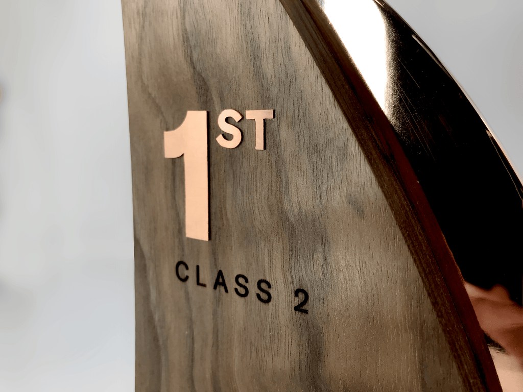 Copper and Walnut Yacht Award Creative Awards London Limited