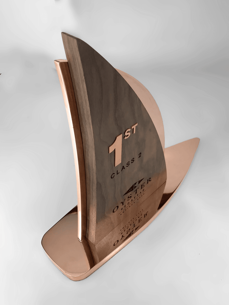 Copper and Walnut Yacht Award Creative Awards London Limited