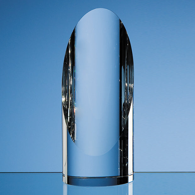 16.5cm Optical Crystal Cylinder Award