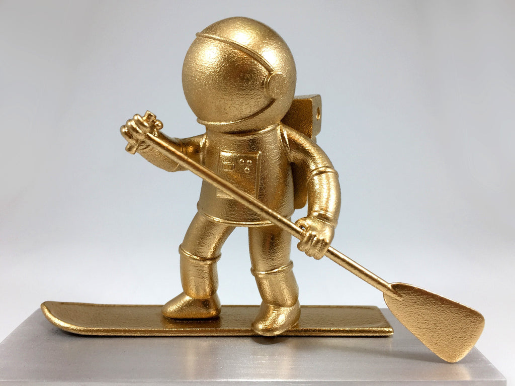 Gold 3D Printed Paddle Man Award