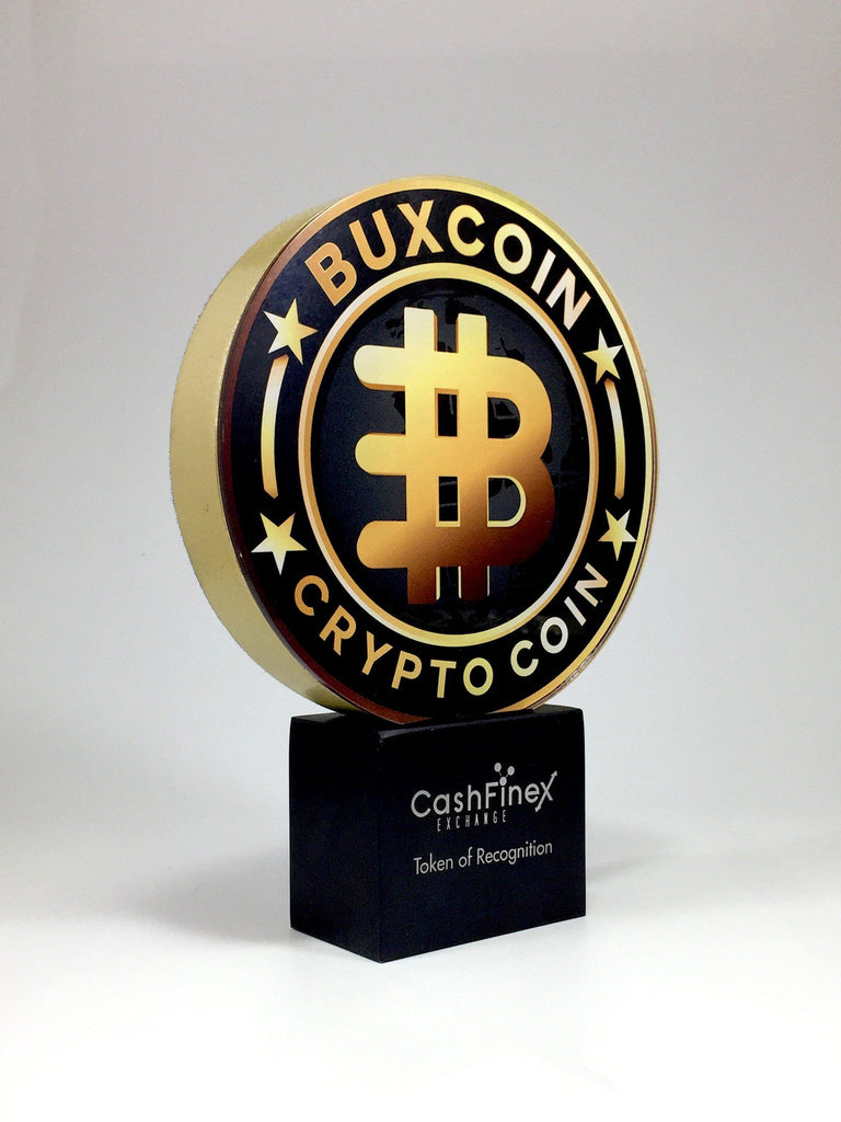 Gold Crypto Coin Award