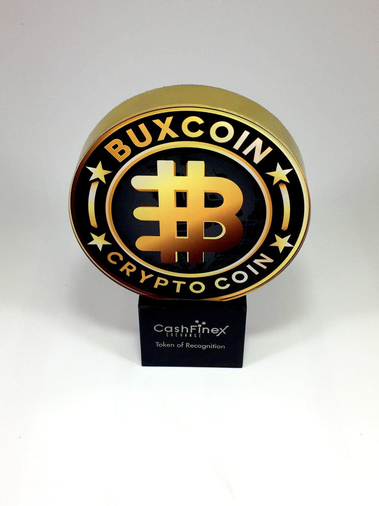 Gold Crypto Coin Award