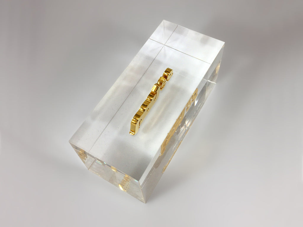Gold POD in Clear Acrylic Deal Toy