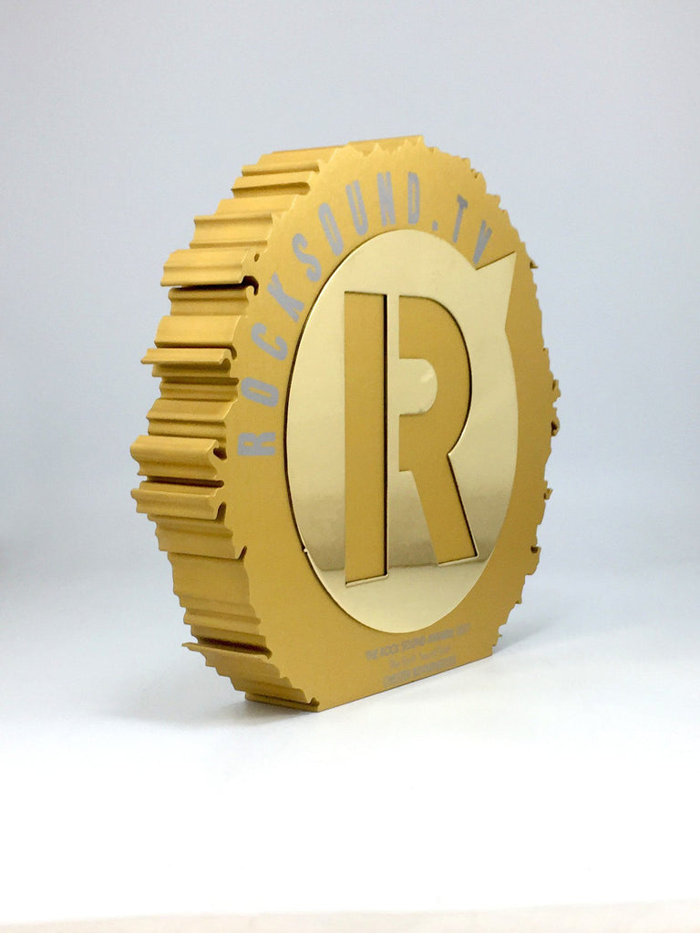 Rocksound Gold and Red Aluminium Awards