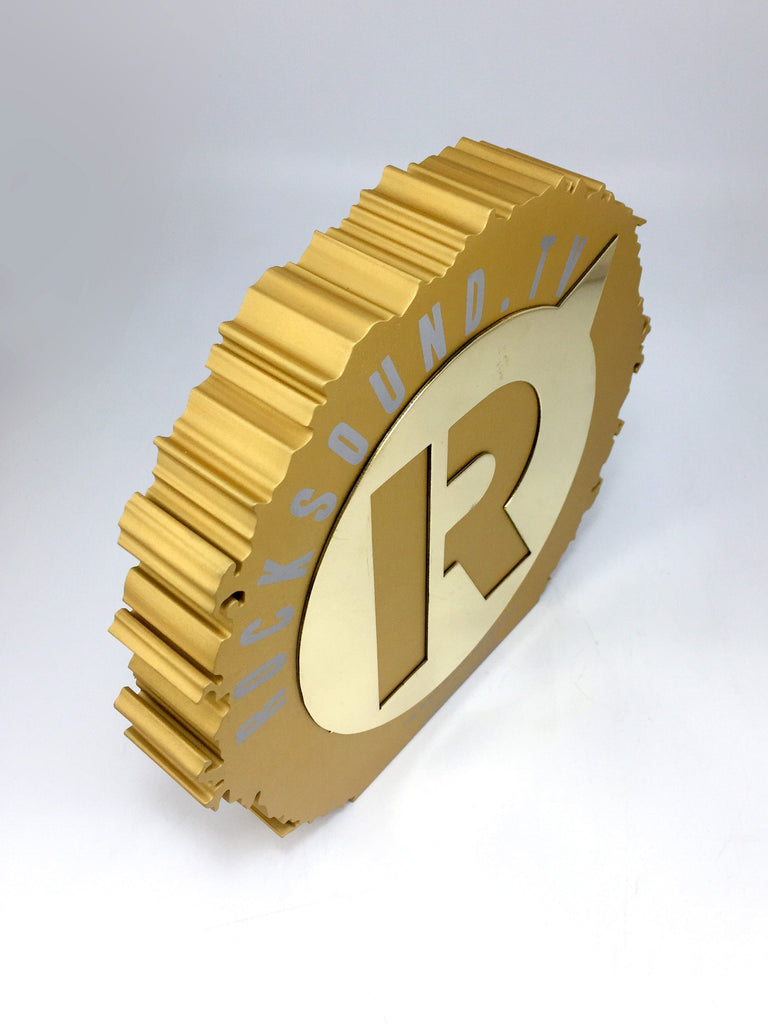 Rocksound Gold and Red Aluminium Awards