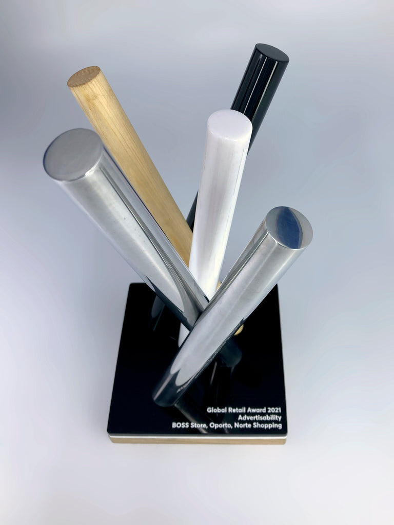Interlocking Rods Award Creative Awards London Limited