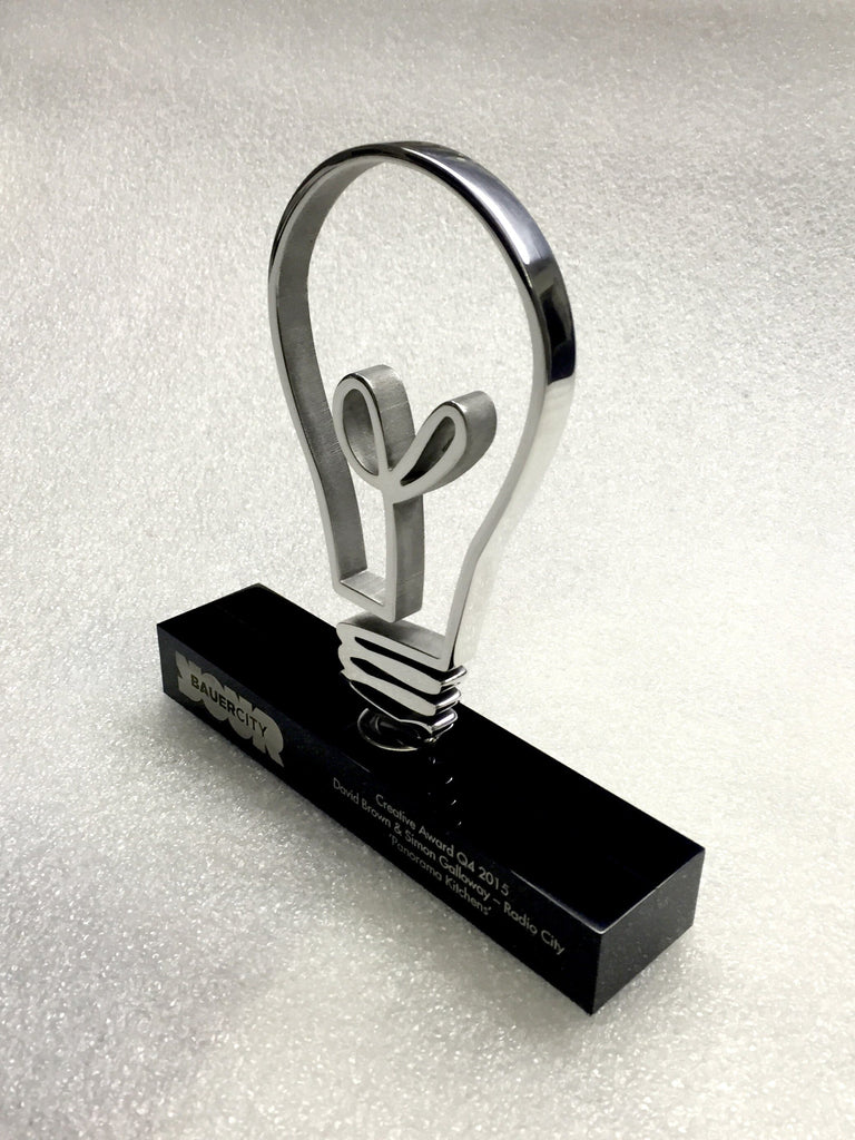 Lightbulb Black Base Award Creative Awards London Limited