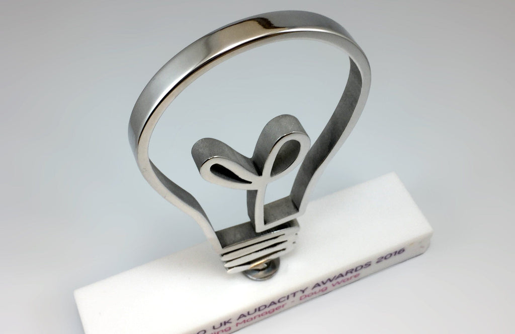 Lightbulb White Base Award Creative Awards London Limited