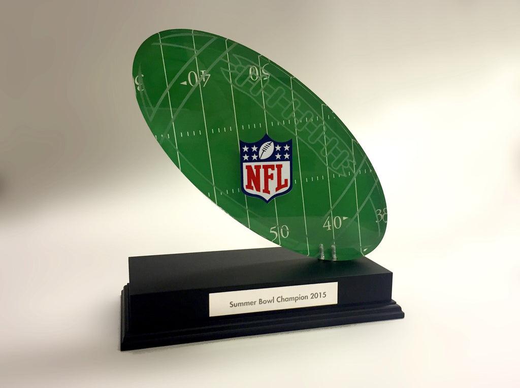 NFL Acrylic Football Award