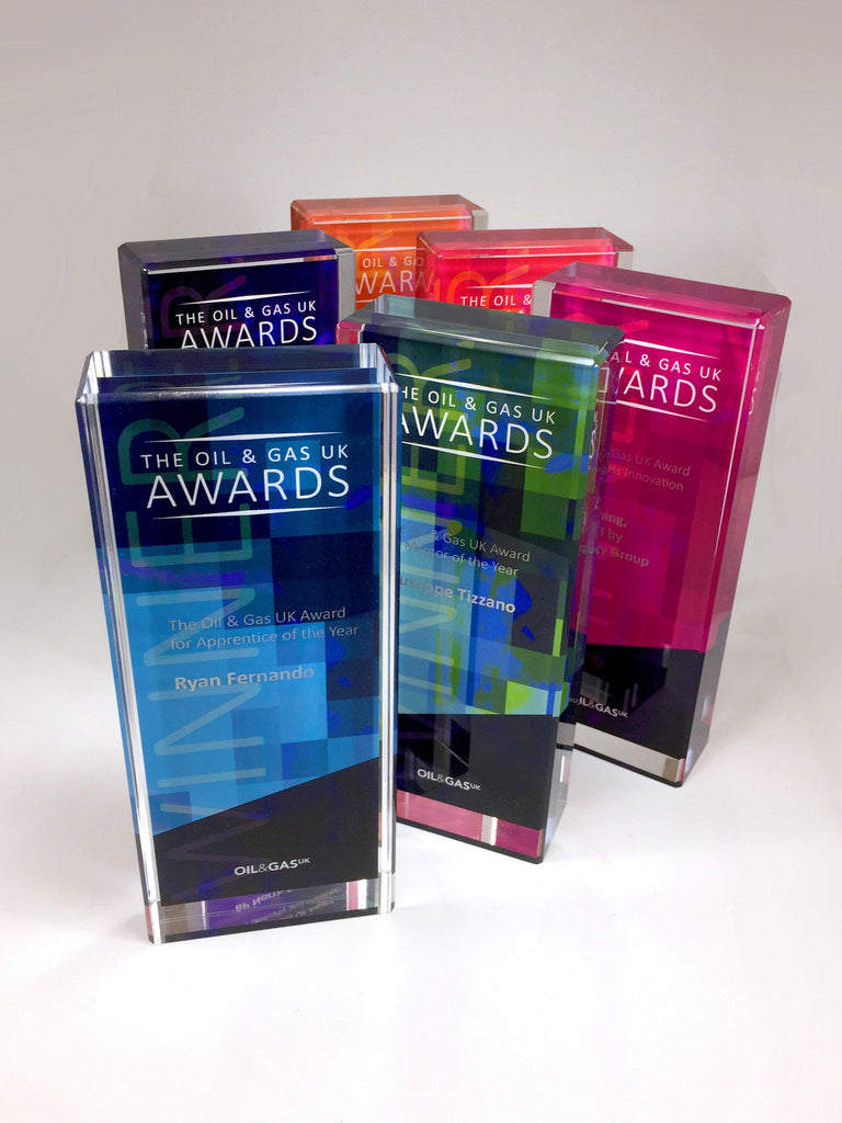 Oil and Gas Acrylic Block Award