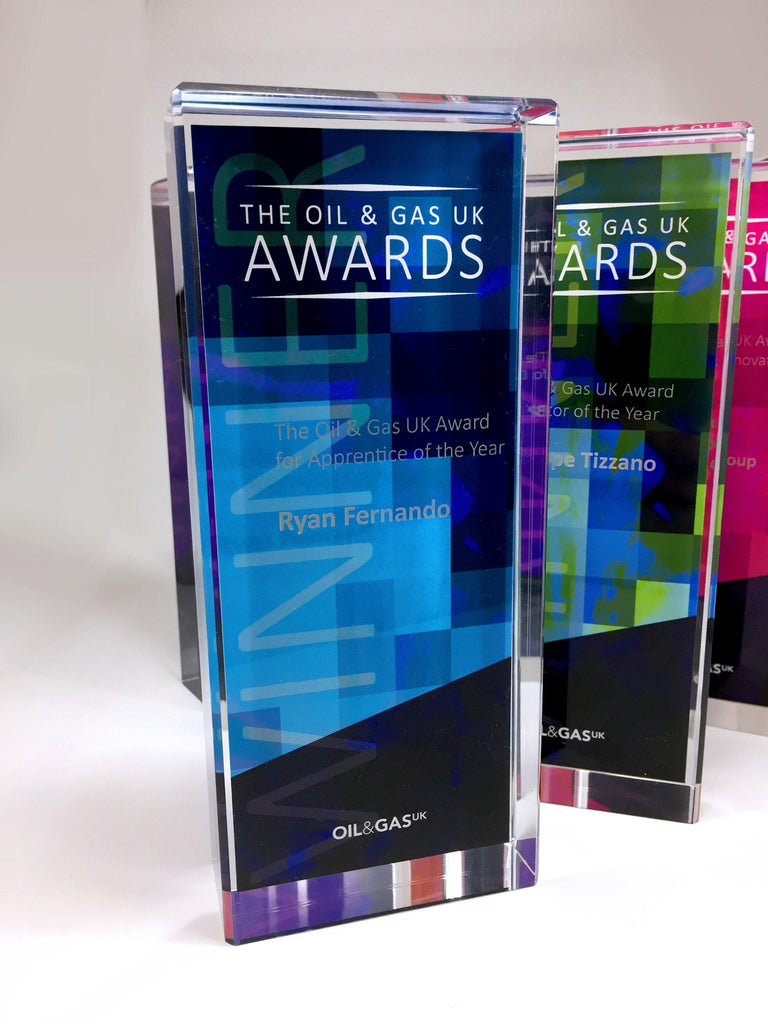 Oil and Gas Acrylic Block Award