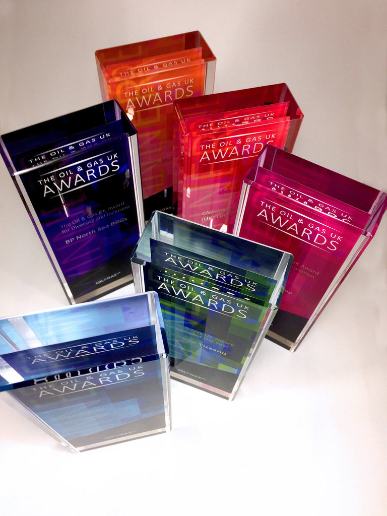 Oil and Gas Acrylic Block Award