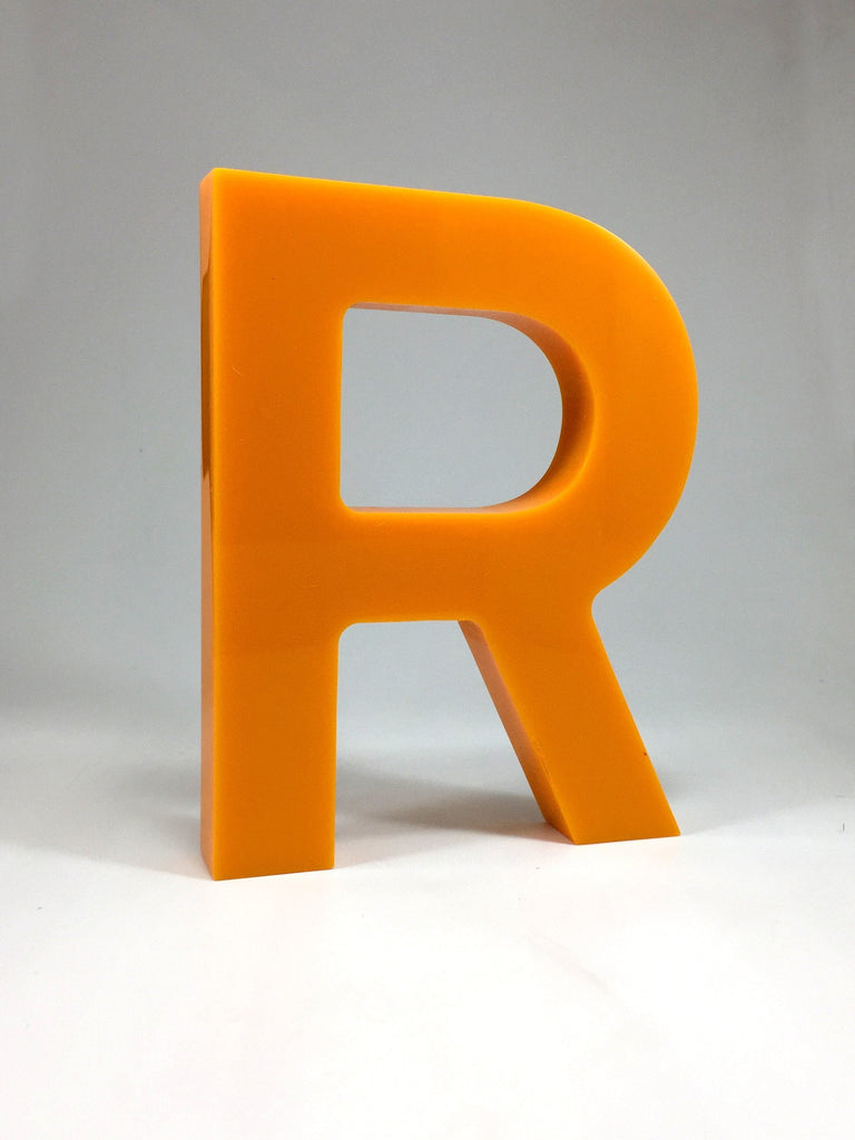 Orange Acrylic R Award