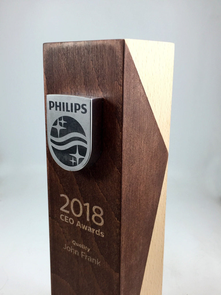 Philips Angled Wood and Shield Award