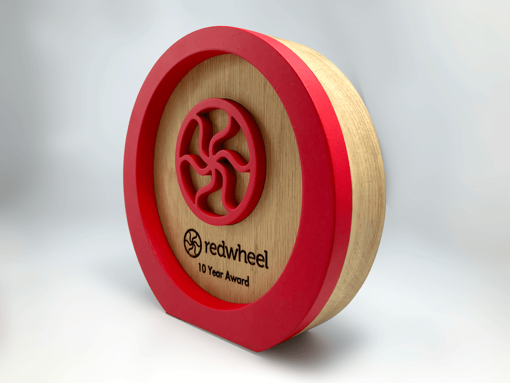 Maple Wheel Award Wooden Awards Creative Awards London Limited