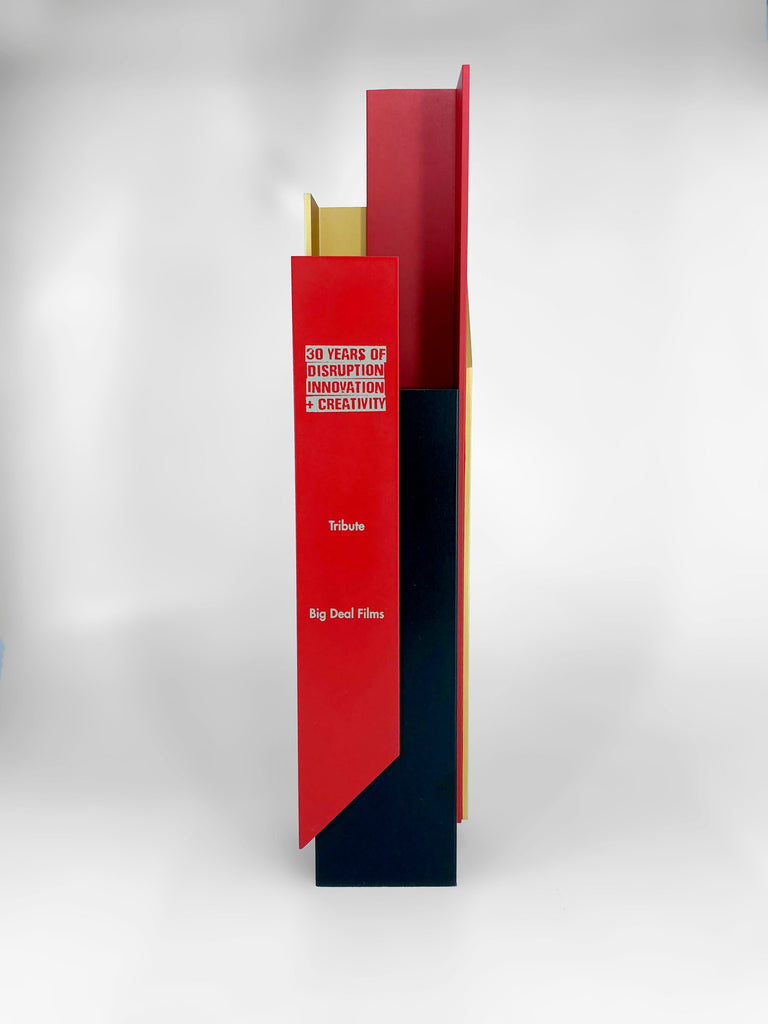 Red and Gold Skyscraper Award Creative Awards London Limited