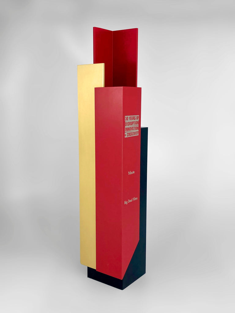 Red and Gold Skyscraper Award Creative Awards London Limited