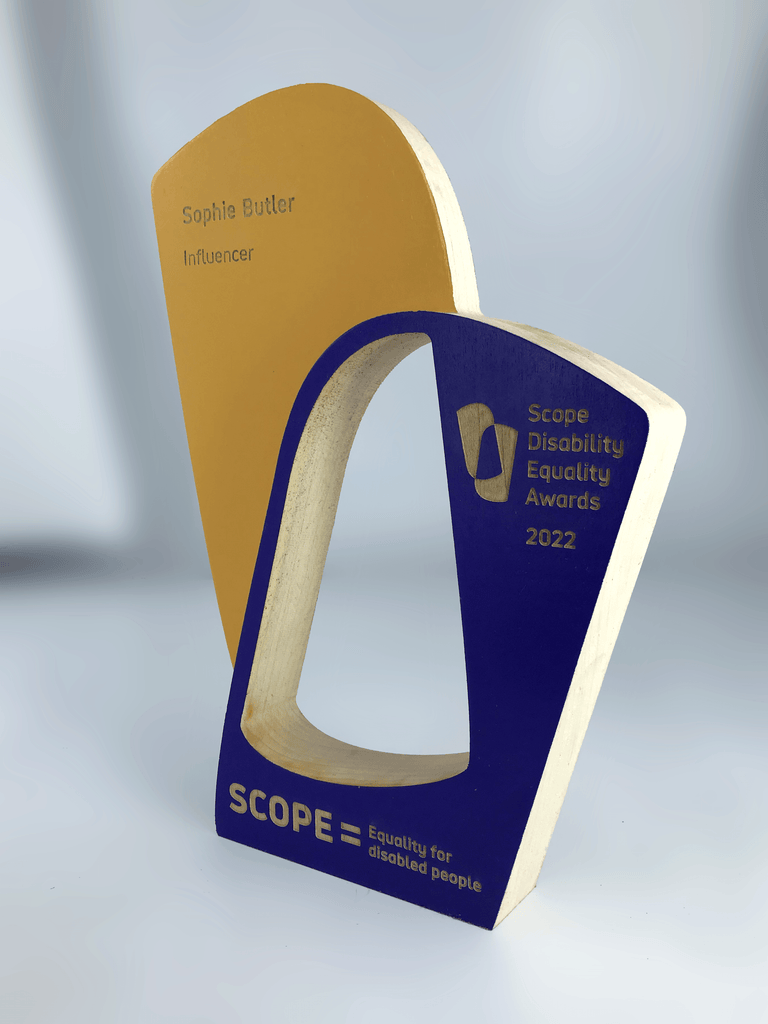 Scope Two-tone Wooden Awards Creative Awards London Limited