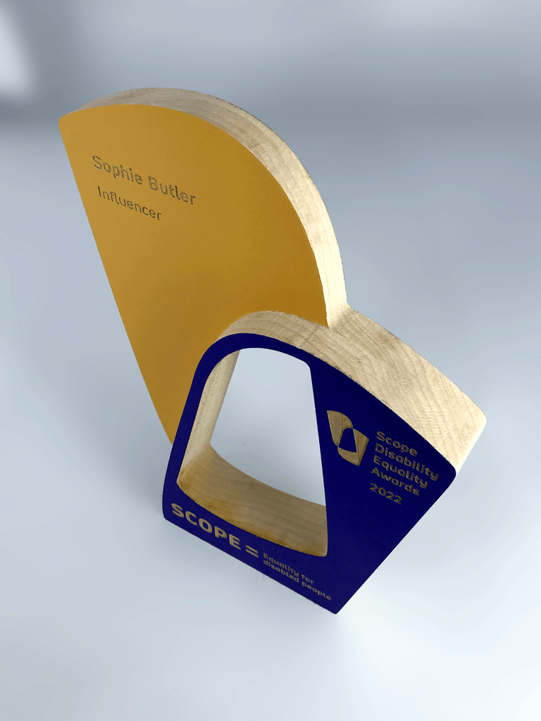 Scope Two-tone Wooden Awards Creative Awards London Limited