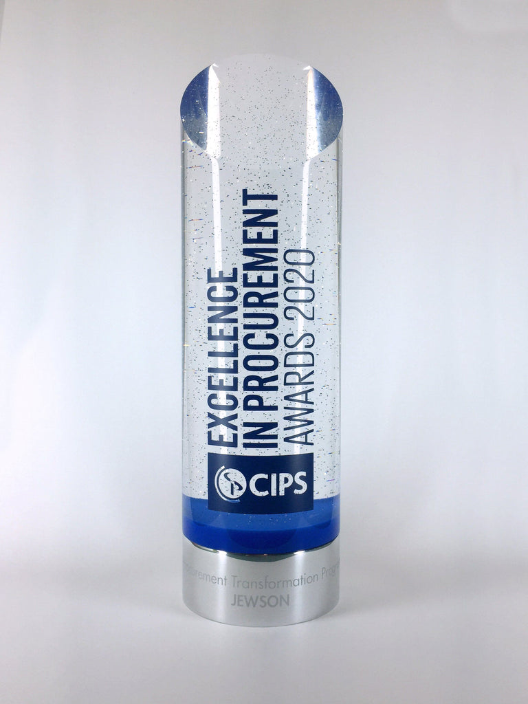 Slanted Glitter Column Award  Limited