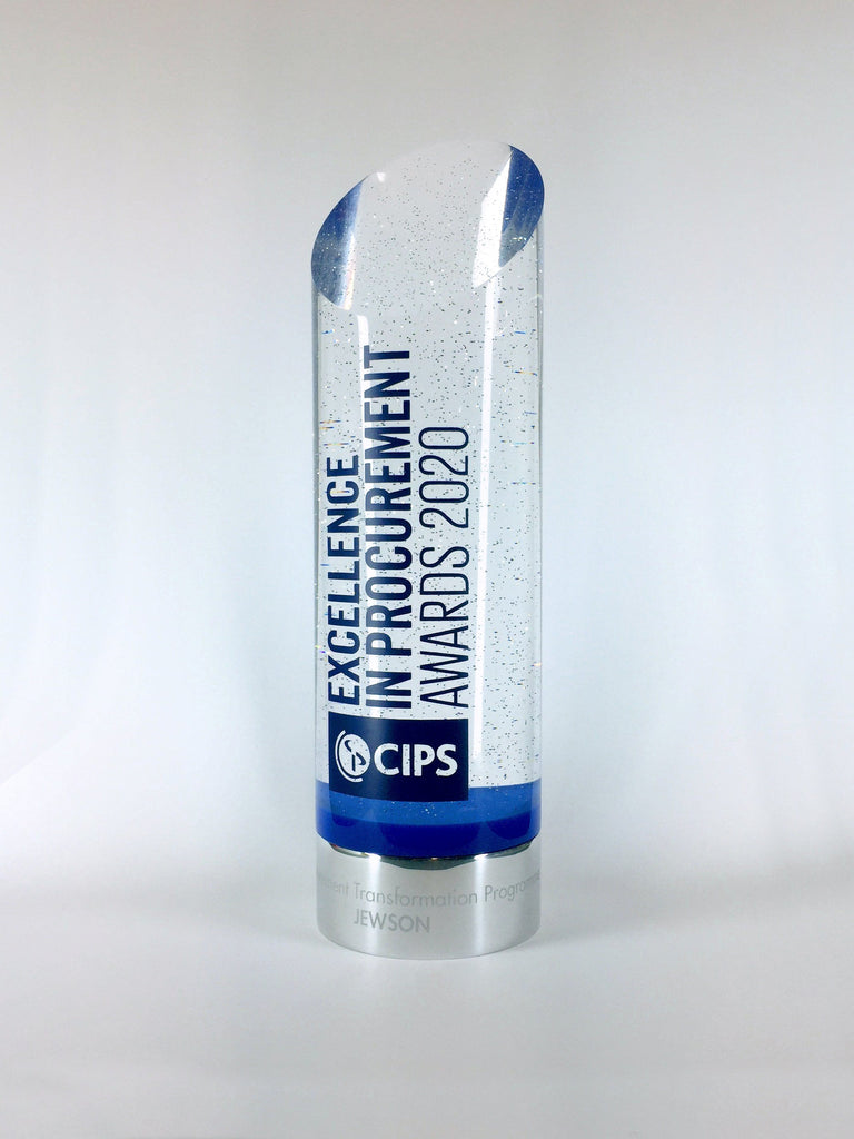 Slanted Glitter Column Award  Limited