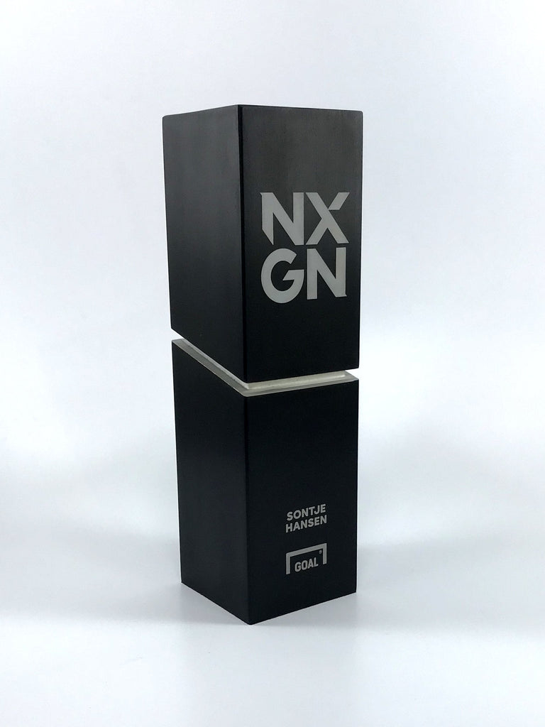 Split Black Block Award Bespoke Metal Award Creative Awards London Limited