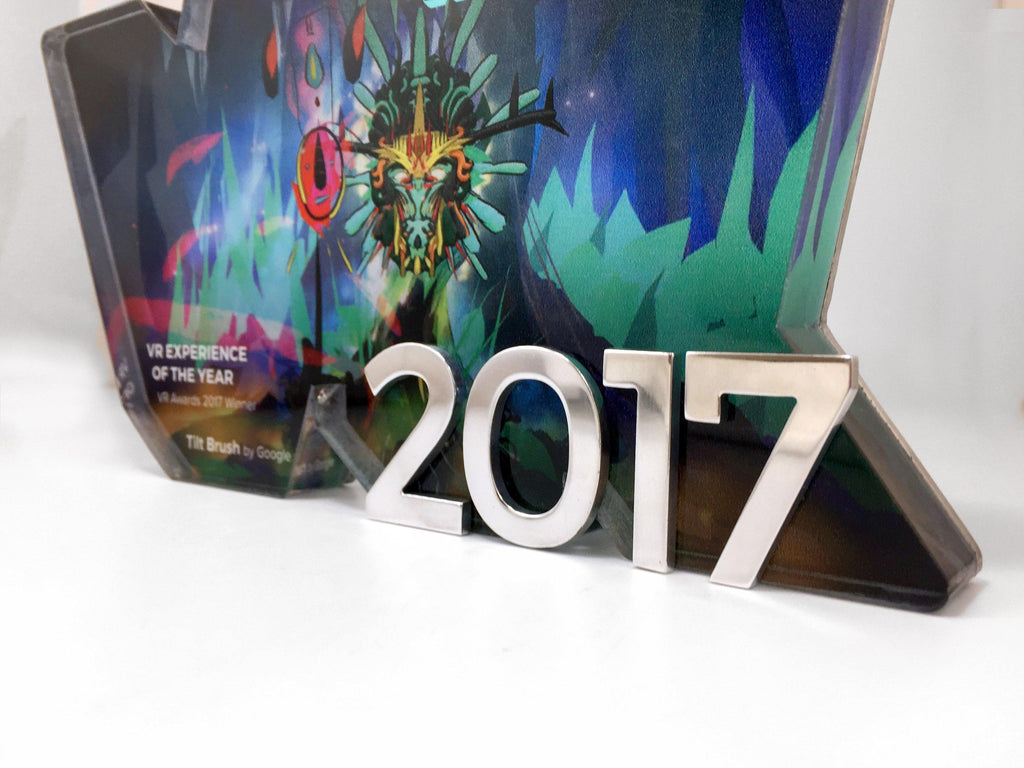 VR Bound Acrylic and Aluminium Award