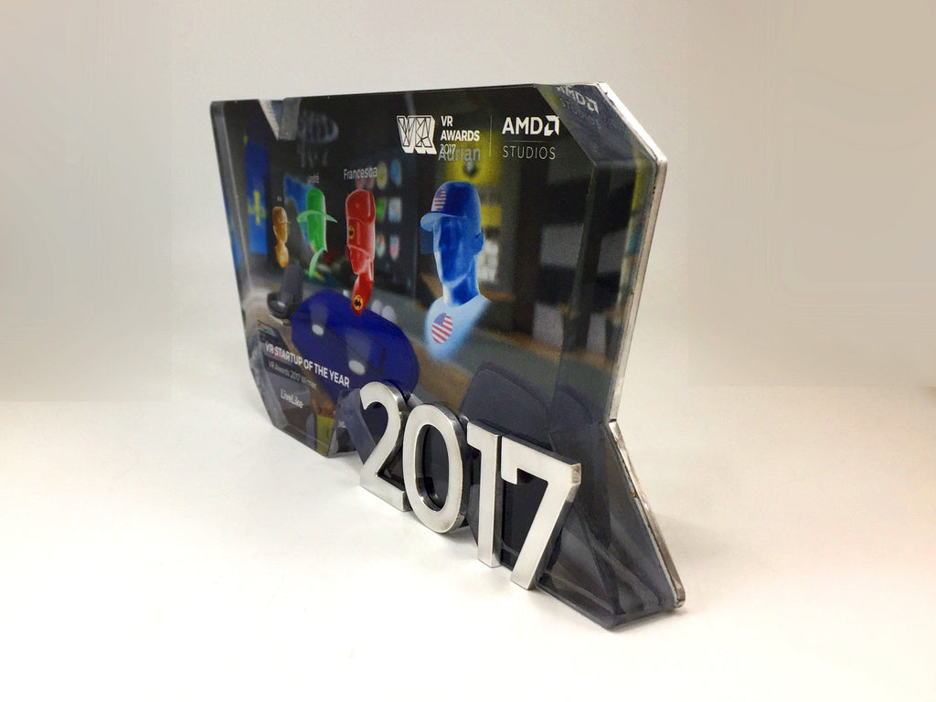 VR Bound Acrylic and Aluminium Award