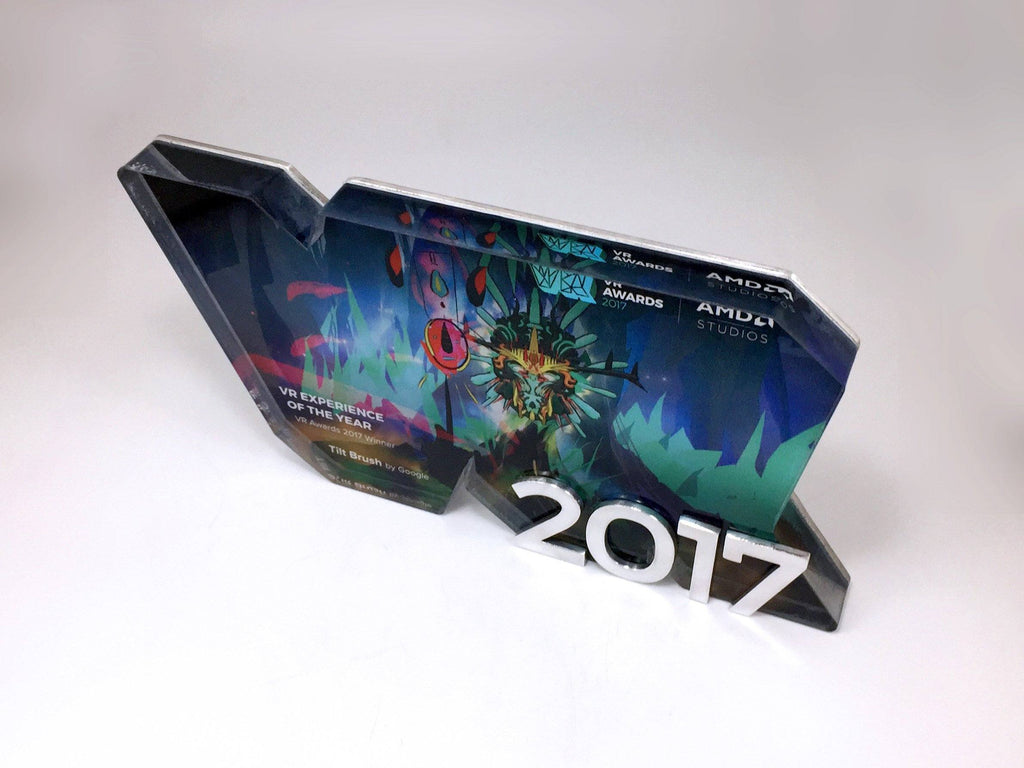 VR Bound Acrylic and Aluminium Award