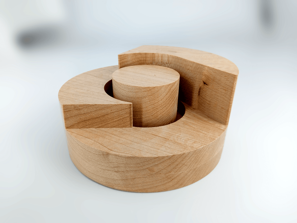 Wooden Google Chrome Button Award Creative Awards London Limited