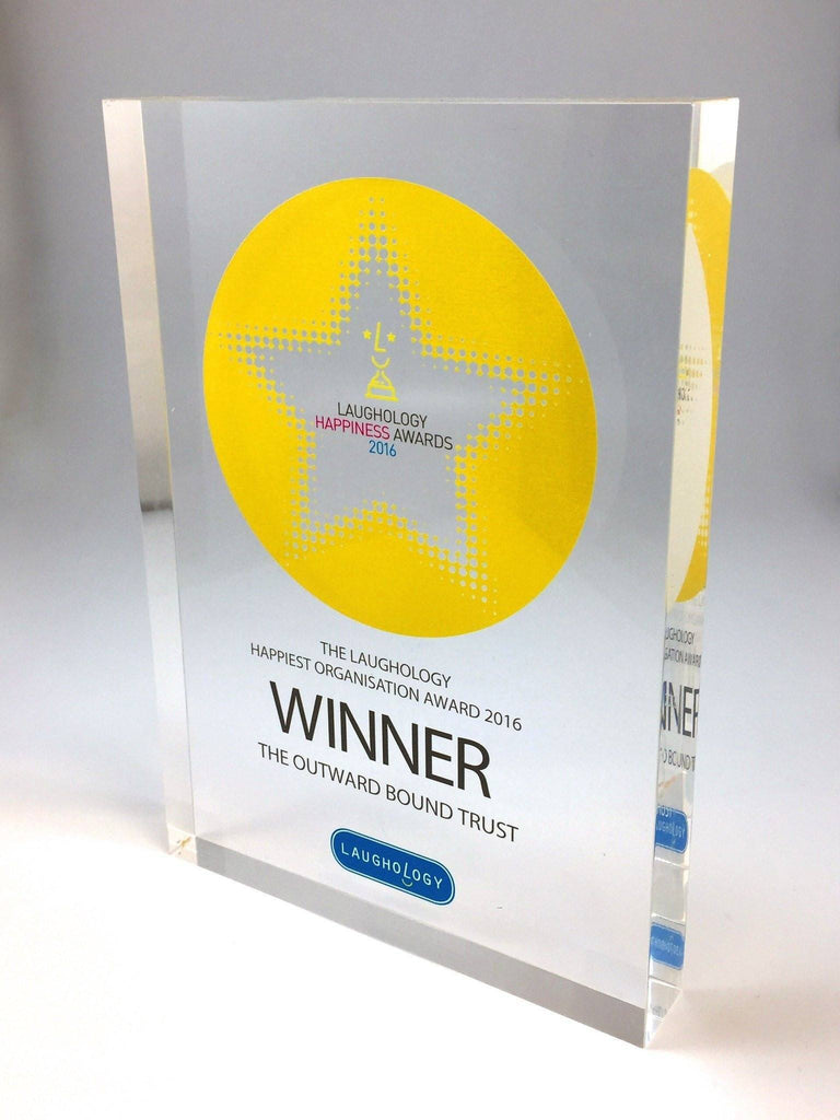 Laughing Star Acrylic Award