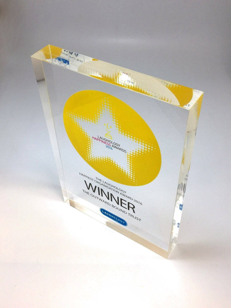 Laughing Star Acrylic Award