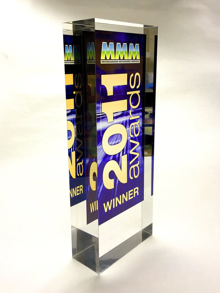 Motorcaravan Motorhome Monthly acrylic Award