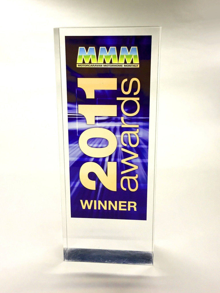 Motorcaravan Motorhome Monthly acrylic Award