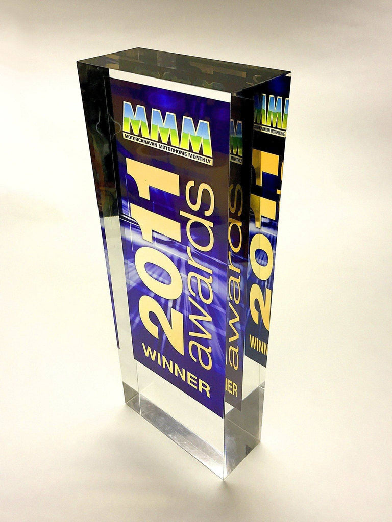 Motorcaravan Motorhome Monthly acrylic Award