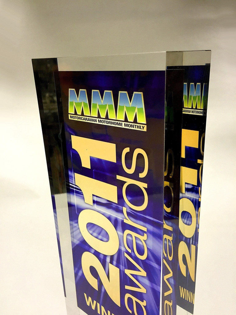 Motorcaravan Motorhome Monthly acrylic Award
