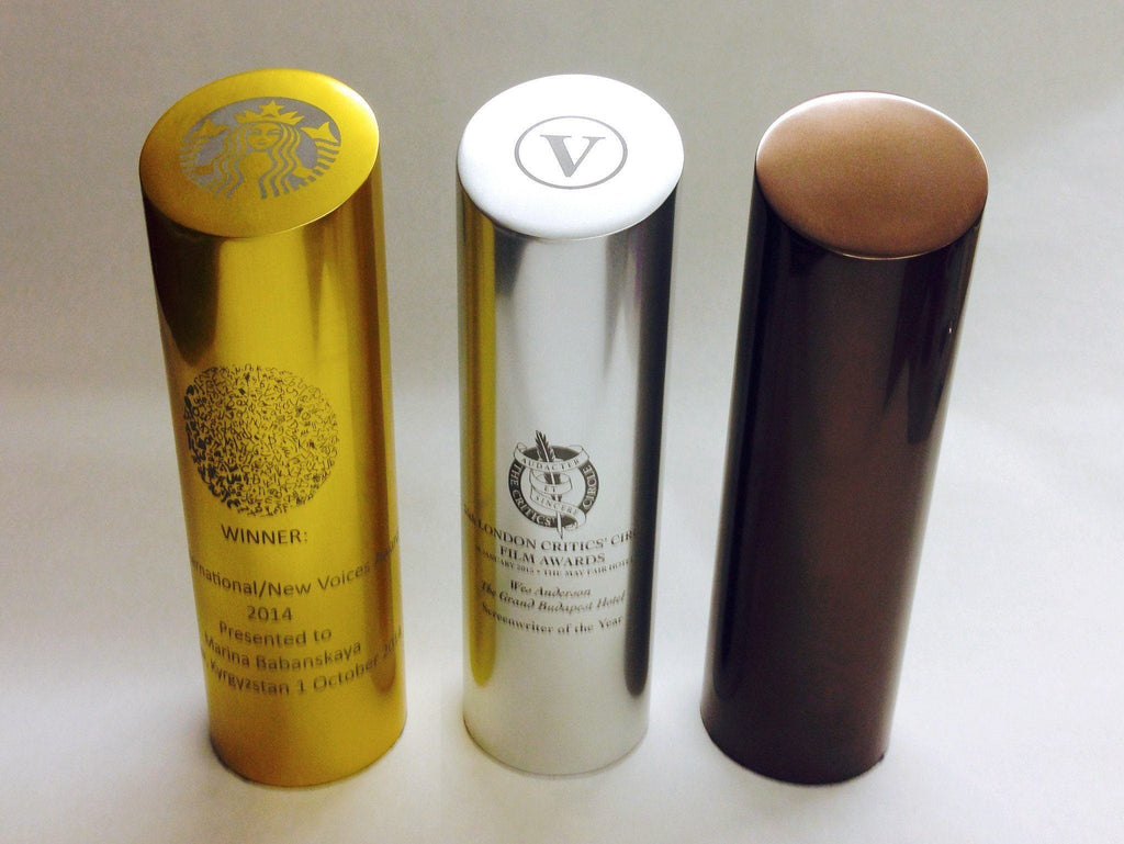 Gold, Silver and Bronze Columns 