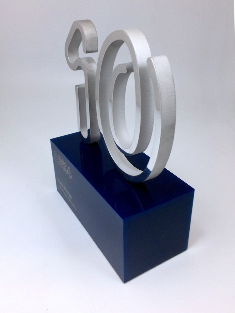 10 & 4 Aluminium and Acrylic Awards