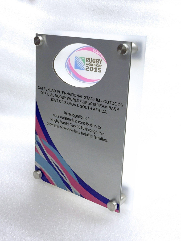Rugby World Cup Plaque