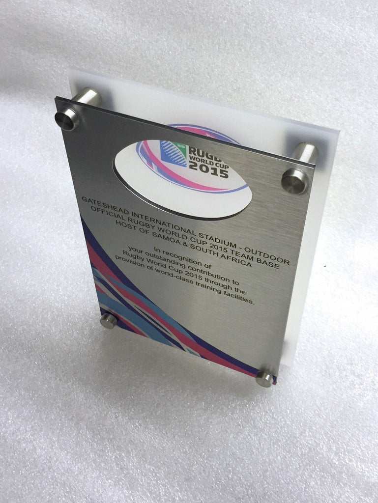 Rugby World Cup Plaque