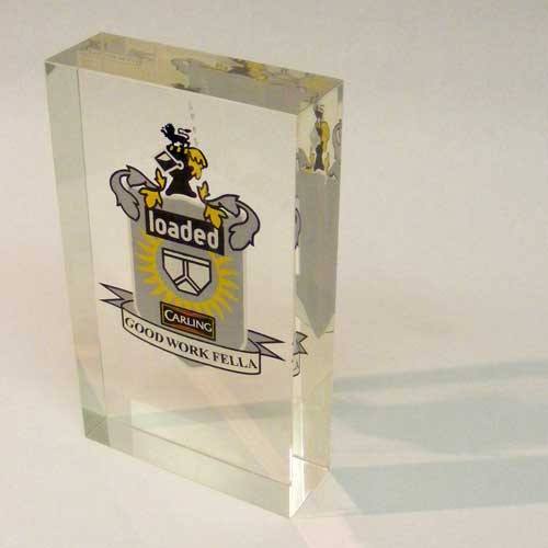 Loaded Magazine Acrylic Award
