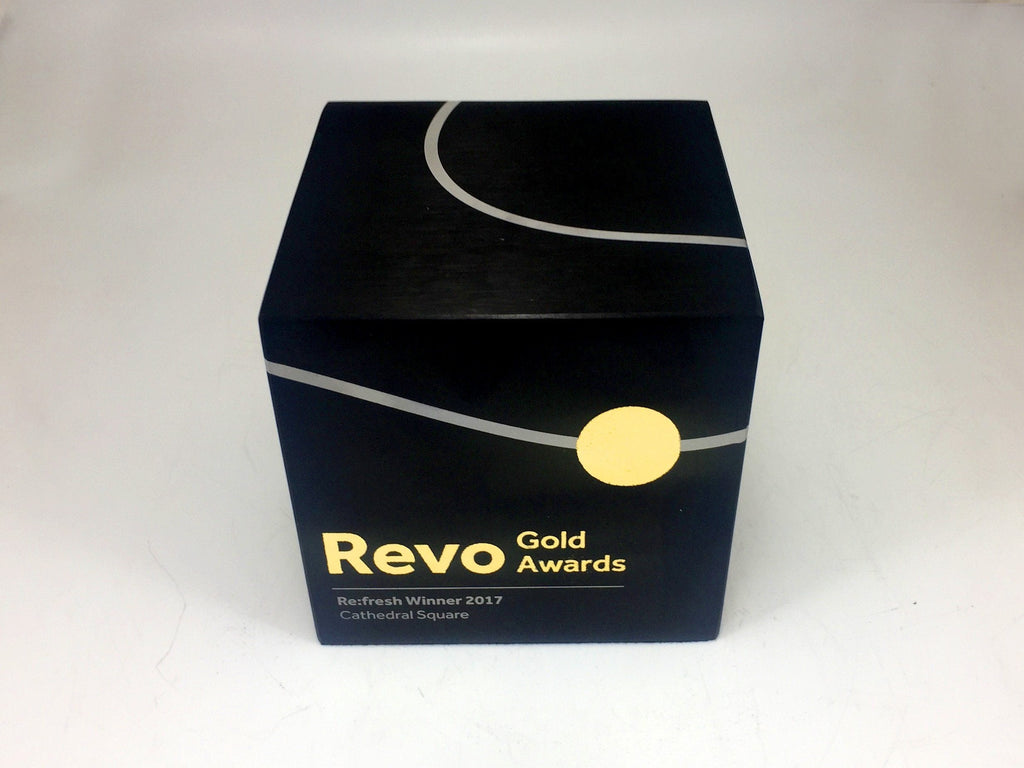 Black and Gold Cube Awards