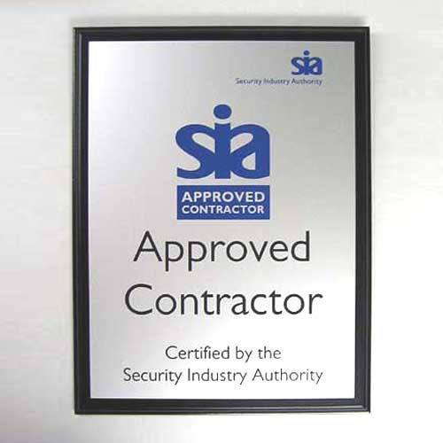 SIA Plaque