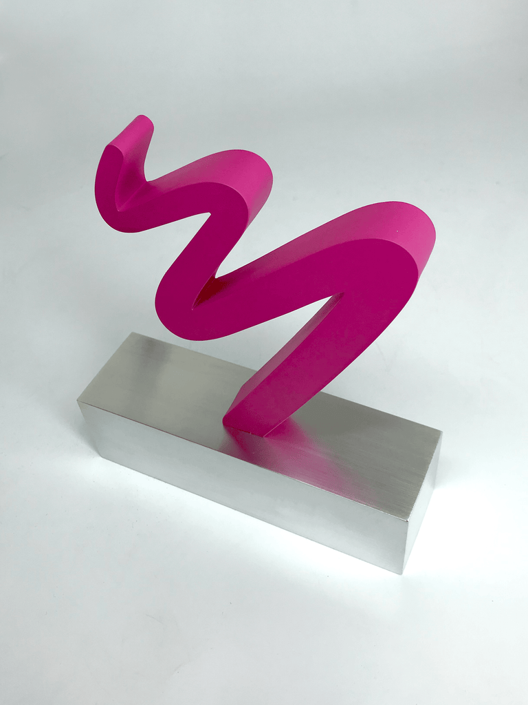 Acrylic Squiggle Award Bespoke Acrylic Awards Creative Awards London Limited